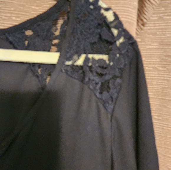 Torrid Black Lace Top - Picture 1 of 5